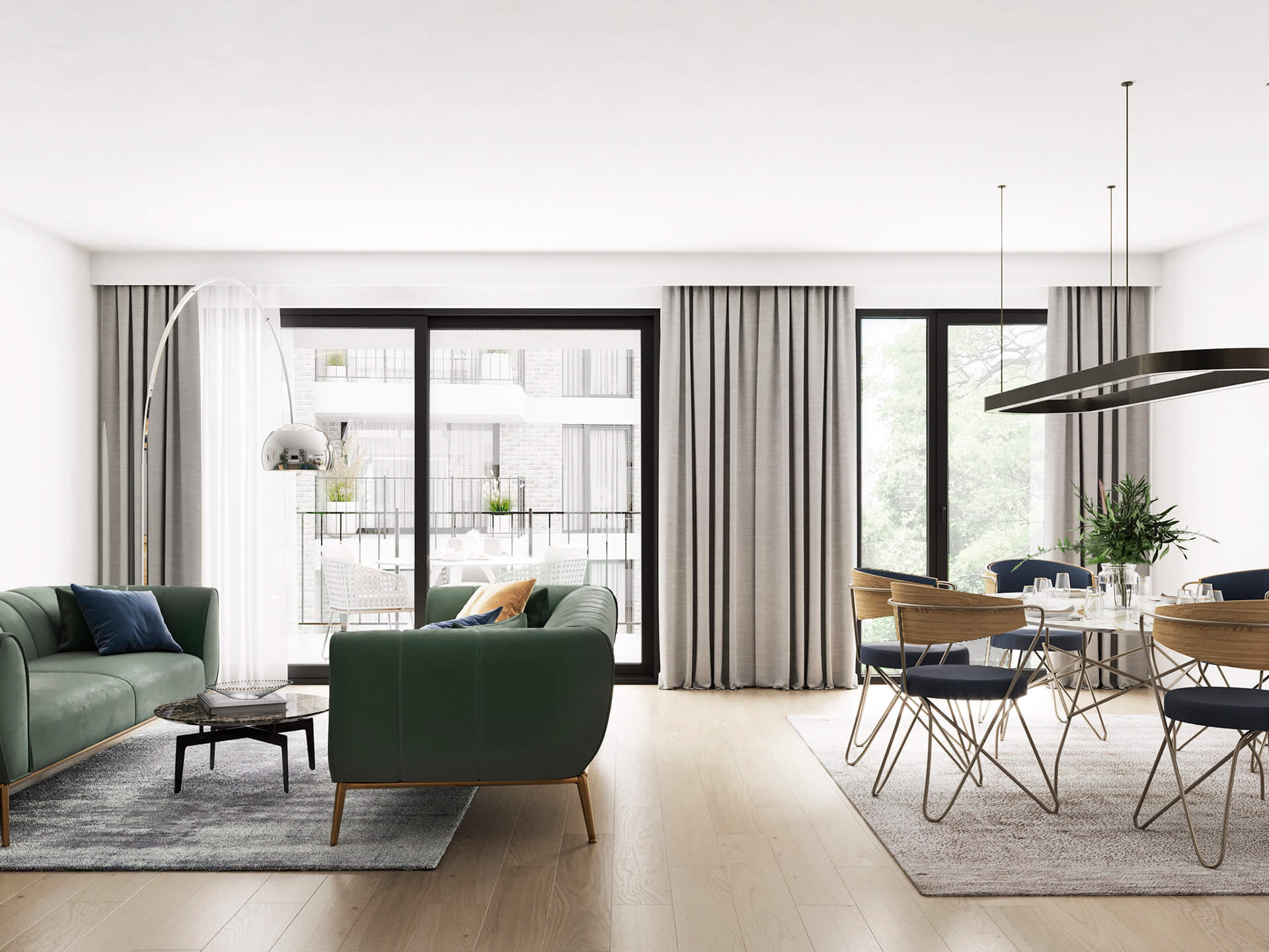 Park Suites_Wohnzimmer